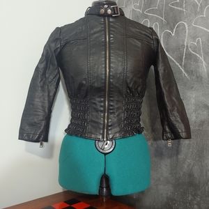 Bongo Faux Leather Jacket